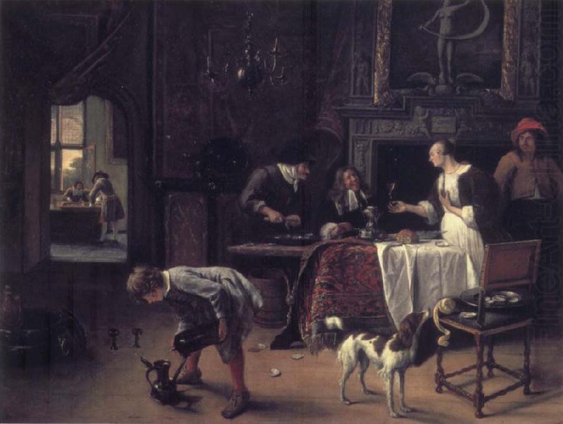 Jan Steen Easy come,easy go china oil painting image
